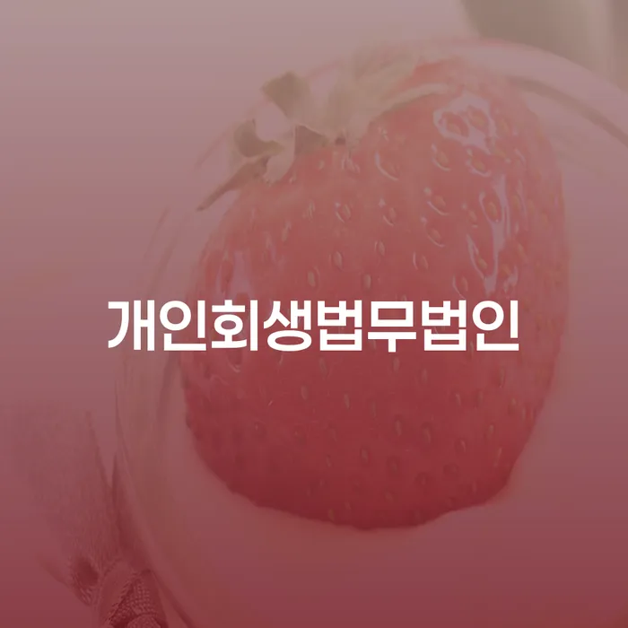 개인회생기각 개인회생으로 방법 모든정보