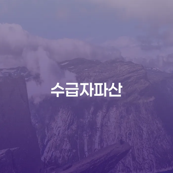 신용회복신청 채무 효과적인 해결방법 확인 하고 진행