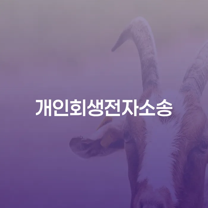 개인회생 뜻 개인회생으로 해결방법 상세히알기