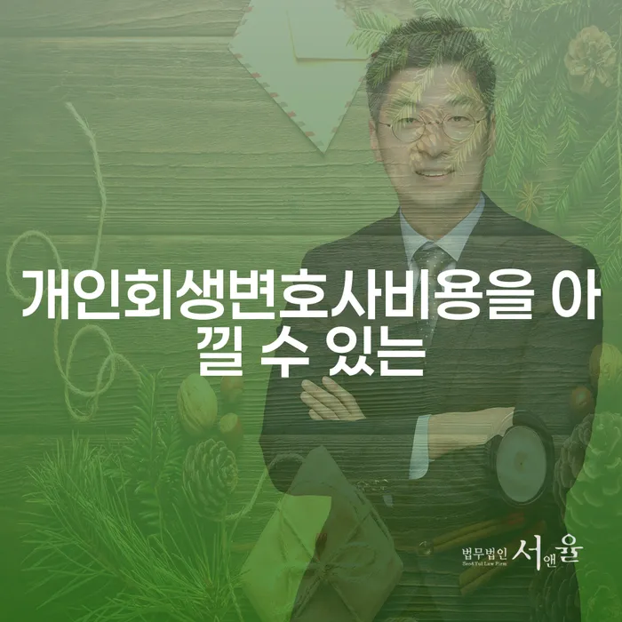 나주시 변호사 비용 싸고 개인회생 제도 가장 먼저 확인할 점