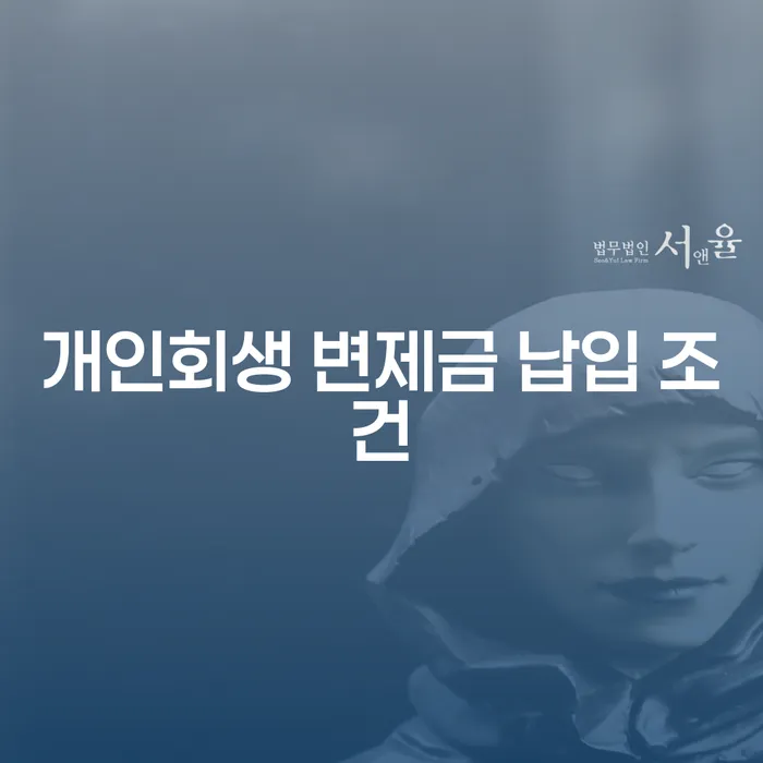 개인회생 변제금 납입 조건에 대해 알고 계신가요?
