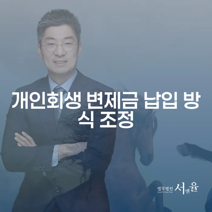 개인회생 변제금 납입 방식, 어떻게 조정할 수 있을까요?