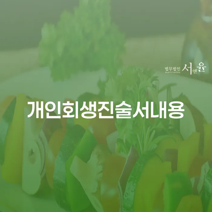 개인회생진술서내용과 신용회복위원회워크아웃, 당신에게 가장 적합한 선택은?